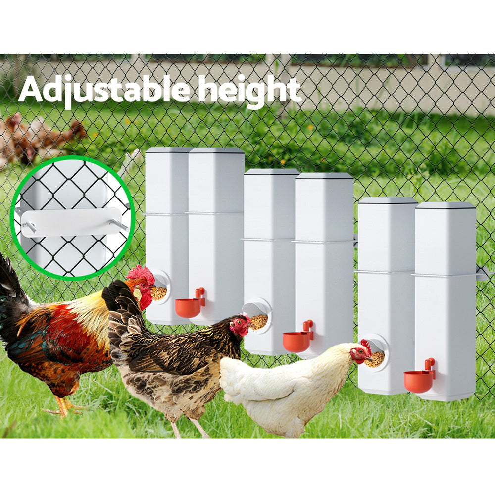 Giantz - Chicken Feeder and 4L Water Dispenser