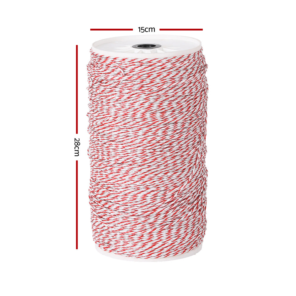 Giantz - Electric Fence Poly Wire 1000M