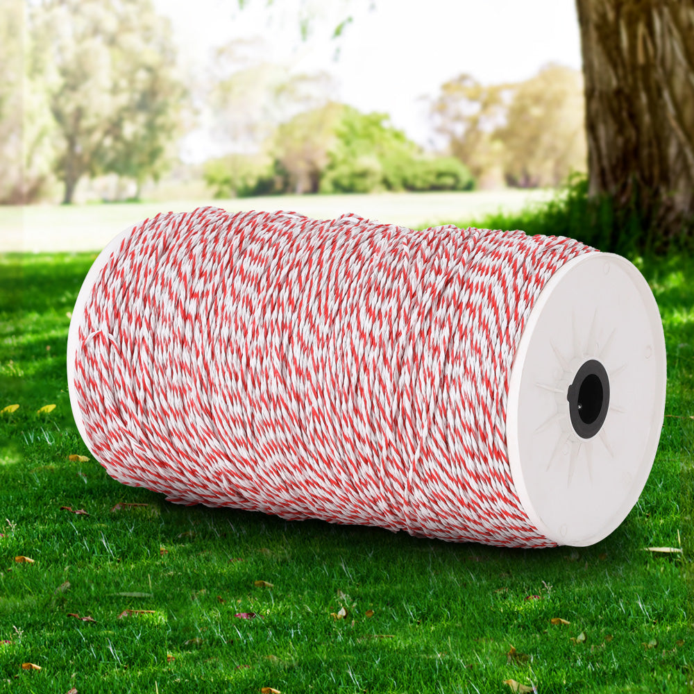 Giantz - Electric Fence Poly Wire 1000M