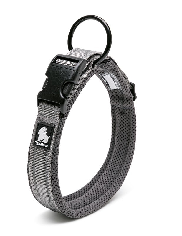Truelove - Heavy Duty Reflective Collar Grey XL