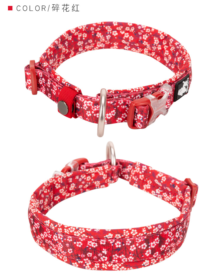 Truelove - Floral Collar Poppy Red 2XS