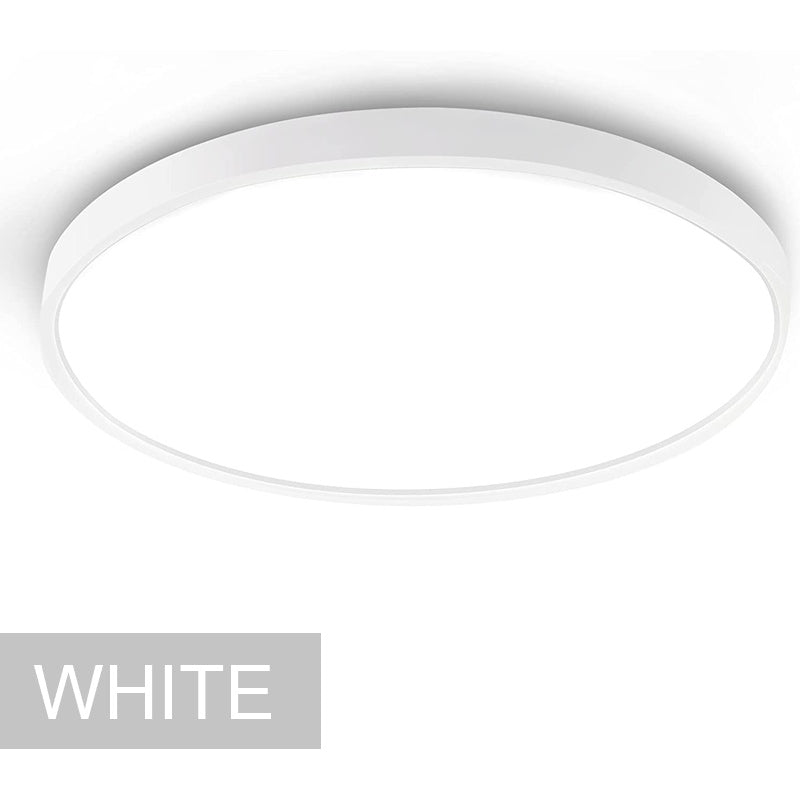 30cm white LED Ceiling Light Round 18W / 24W Oyster Lamp Modern Cool White Light