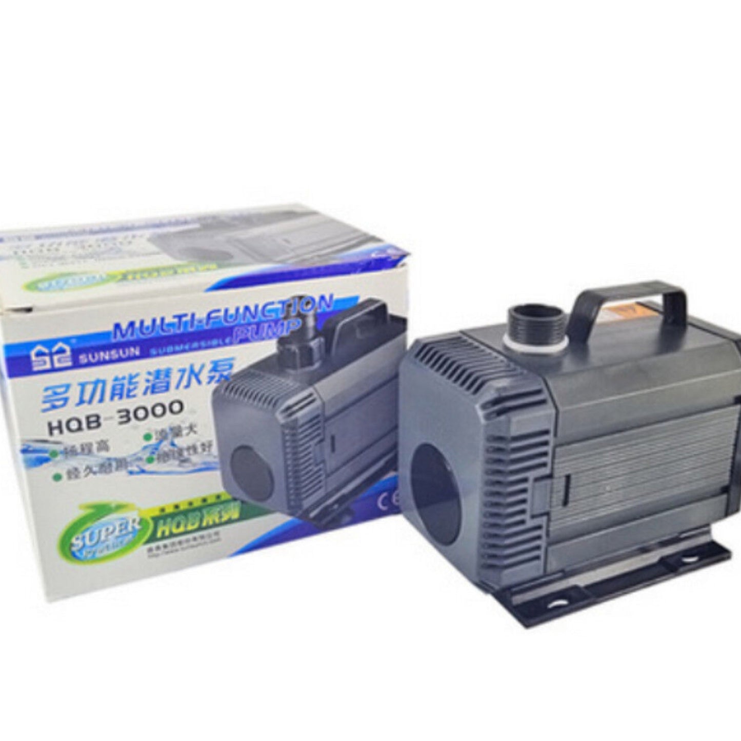 SUNSUN 2500LPH HQB-3000 Submersible Water Pump Aquarium Fountain Pond Tank AU