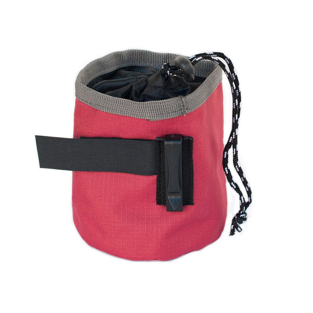 Zippy Paws Treat Bag - Desert Red | Portable Belt Adventure Dog Training Treat Bag
