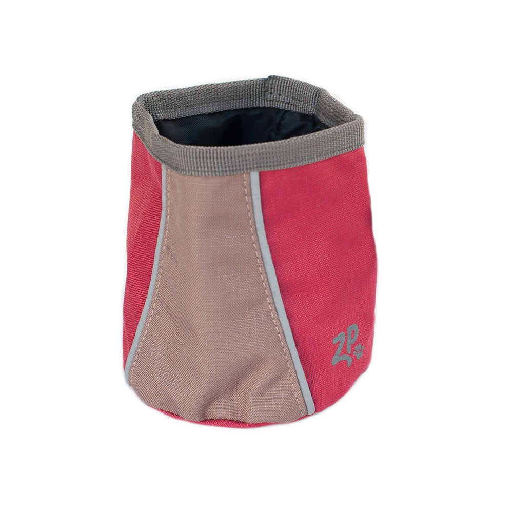Zippy Paws Treat Bag - Desert Red | Portable Belt Adventure Dog Training Treat Bag