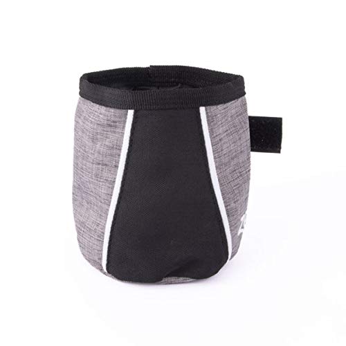 Zippy Paws Treat Bag - Black | Portable Belt Adventure Dog Training Treat Bag