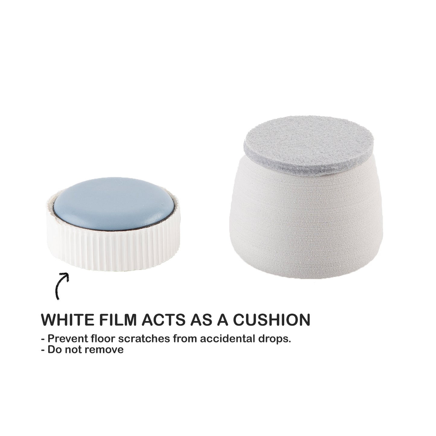 Minfactory - Fish Tank Corner Moss Magnet Scraper Glass - Grey
