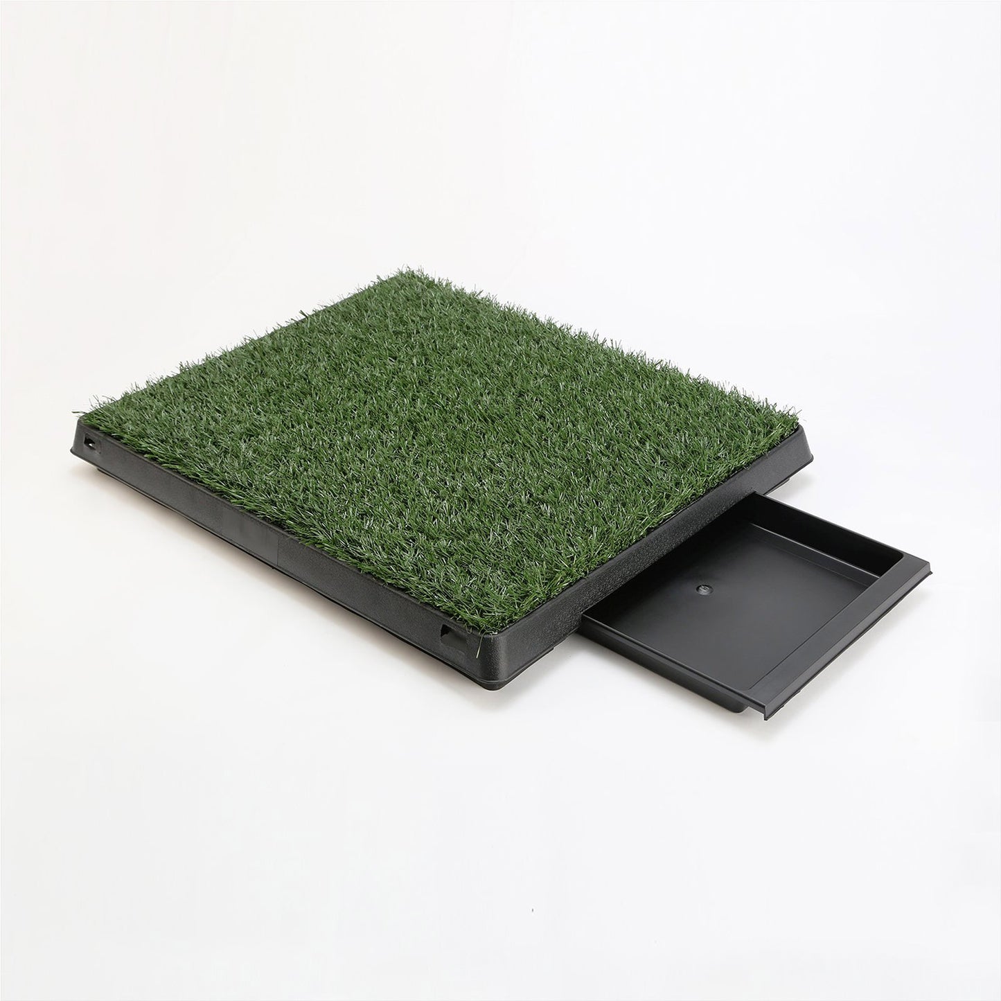 Paw Mate Pet Dog Potty Training Toilet with Grass Mat - 63cm x 50cm