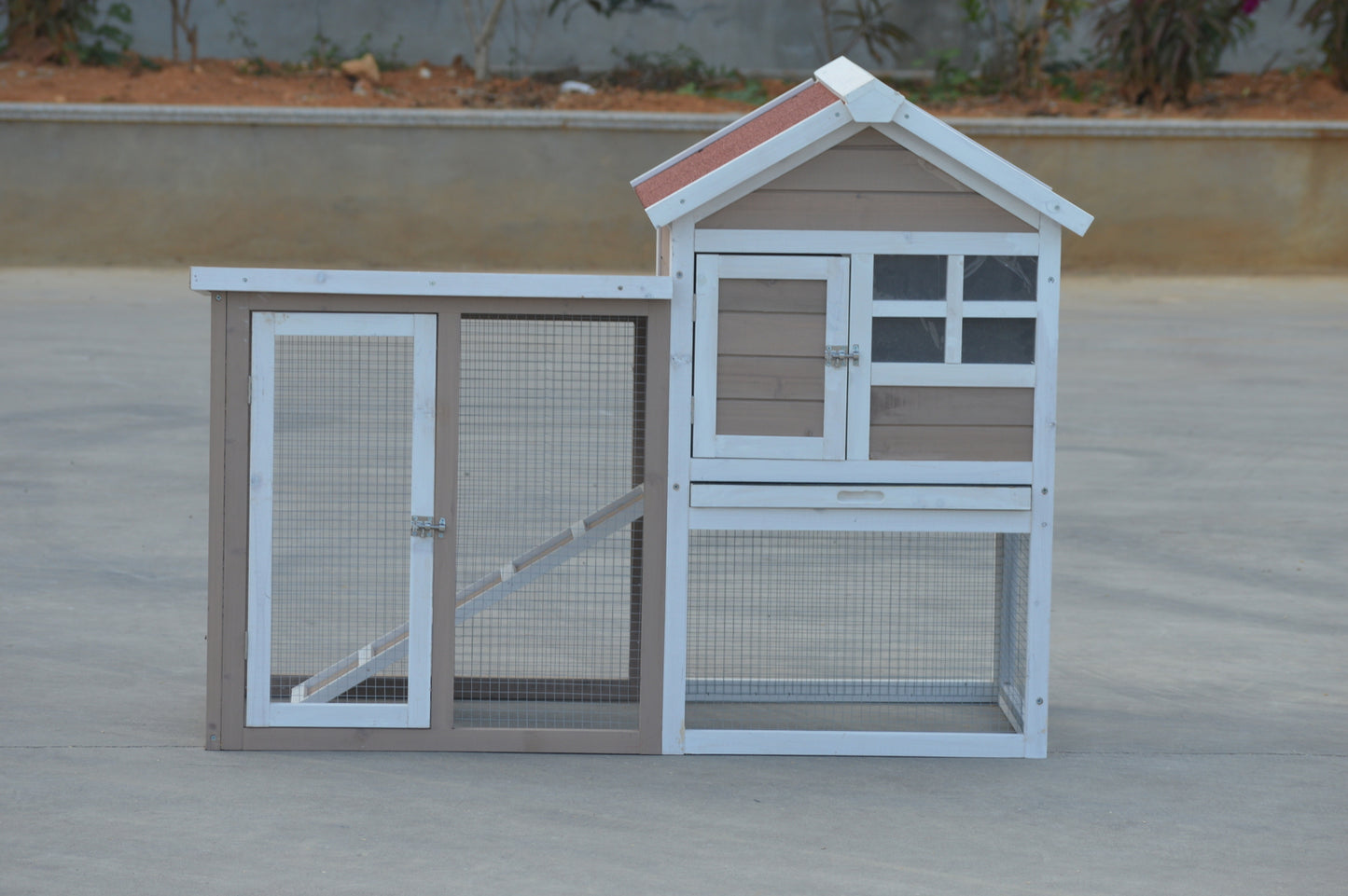 YES4PETS Rabbit Hutch Small Ferret Guinea Pig Cage Hen Chook Cat Kitten House