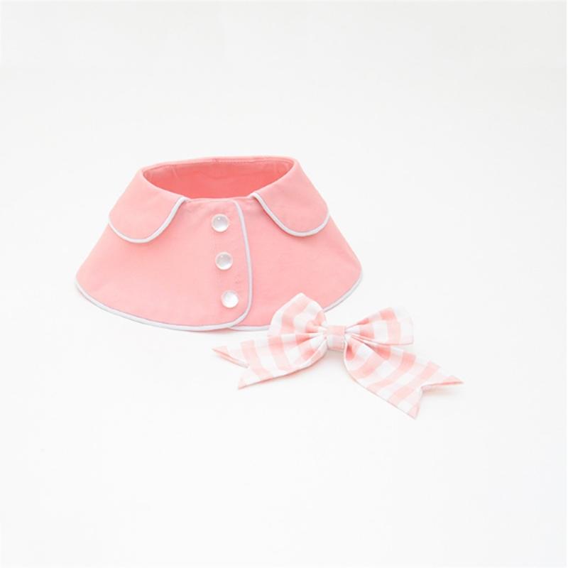 Pet Accessories Dog Small Shawl Bib Saliva Towel Triangle Scarf - Size M - Light Green