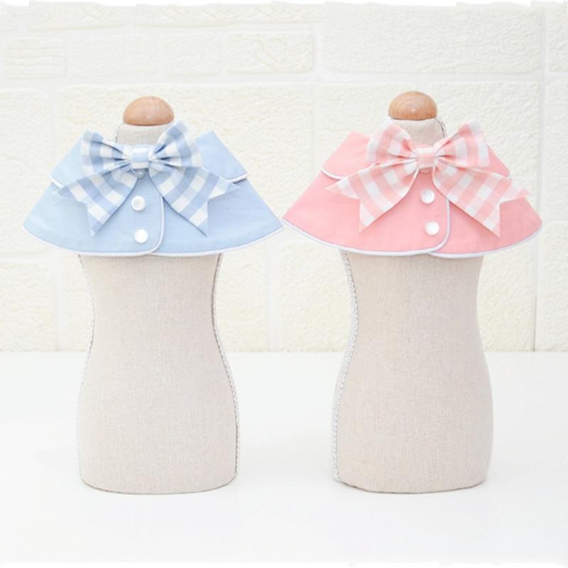 Pet Accessories Dog Small Shawl Bib Saliva Towel Triangle Scarf - Size M - Light Green