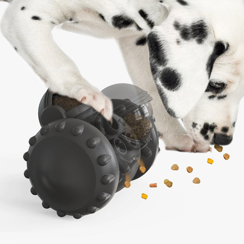 Vibe Geeks Pet Food Dispenser Tumbler Dog Treat Toy - Green