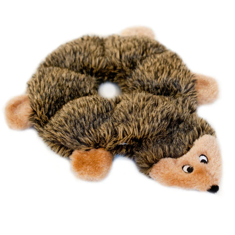 Zippy Paws Loopy Hedgehog - Plush Dog Toy