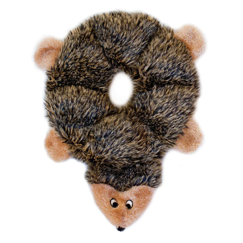 Zippy Paws Loopy Hedgehog - Plush Dog Toy