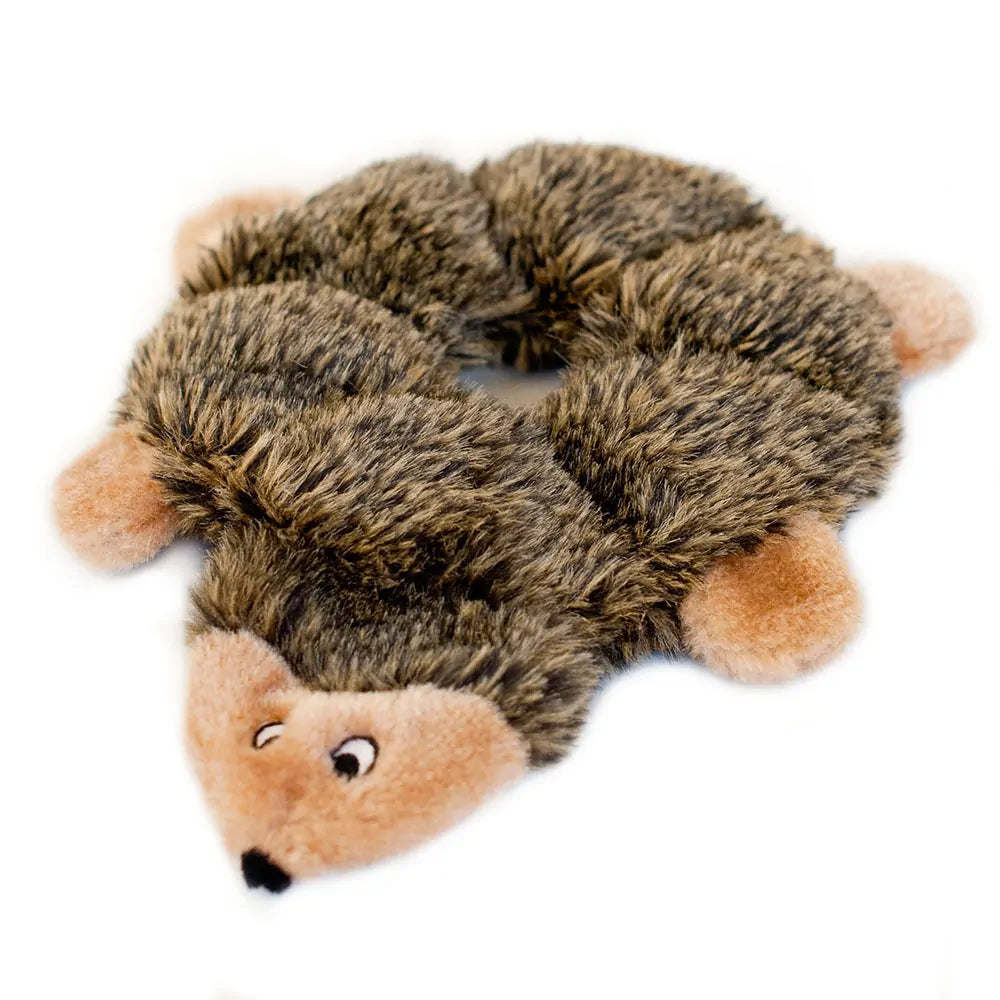 Zippy Paws Loopy Hedgehog - Plush Dog Toy