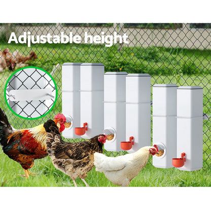 Giantz - Chicken Feeder and 4L Water Dispenser