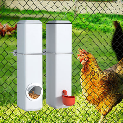 Giantz - Chicken Feeder and 4L Water Dispenser