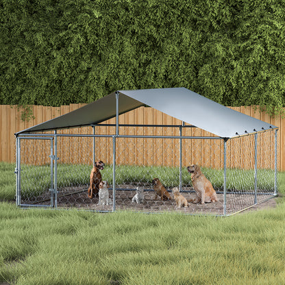 i.Pet - XXL Outdoor Dog Kennel with Roof