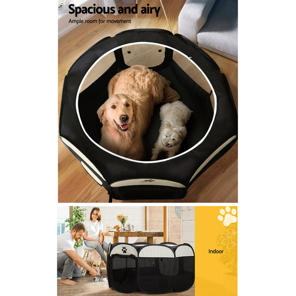 i.Pet - 3XL Dog Playpen Tent Pet Crate Fence Enclosure