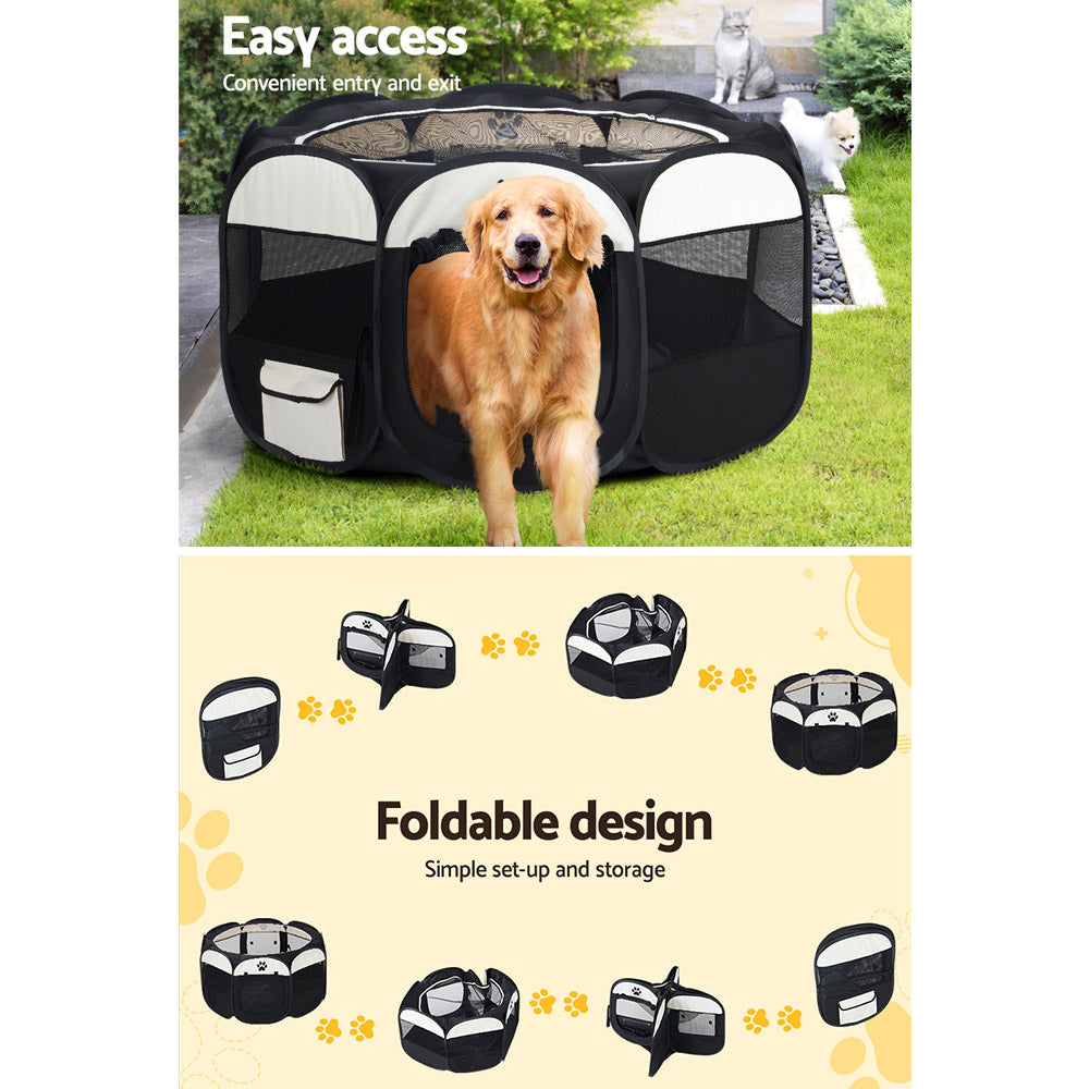 i.Pet - 3XL Dog Playpen Tent Pet Crate Fence Enclosure