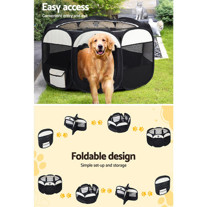 i.Pet - 3XL Dog Playpen Tent Pet Crate Fence Enclosure