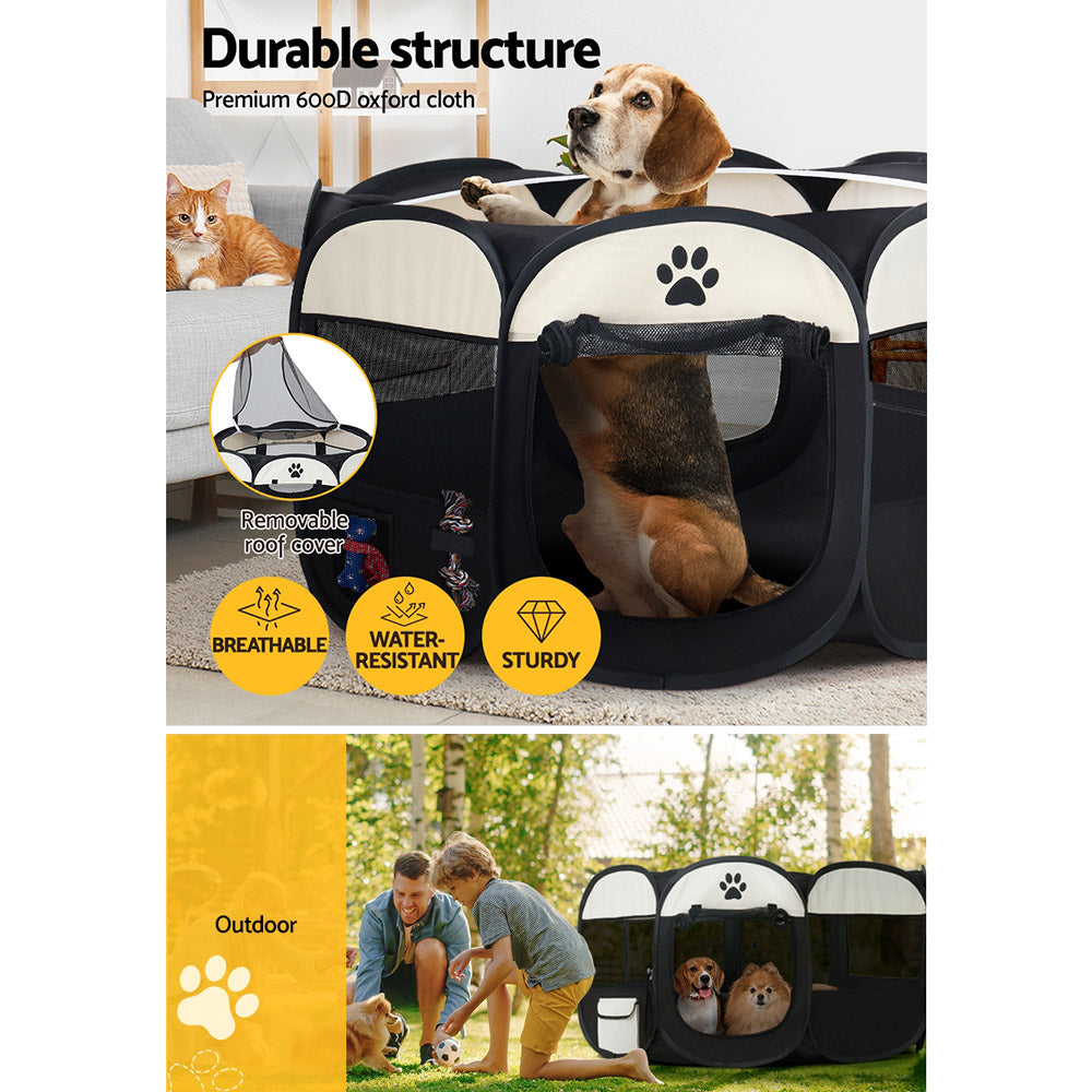 i.Pet - 3XL Dog Playpen Tent Pet Crate Fence Enclosure