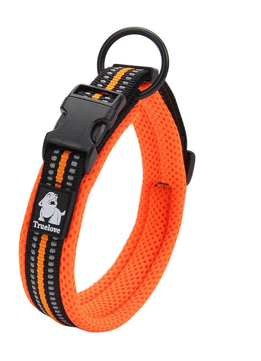 Truelove - Heavy Duty Reflective Collar Orange M