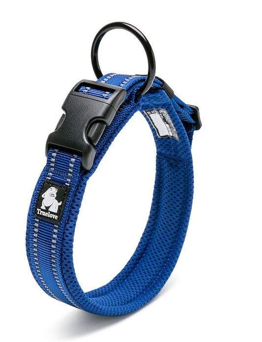 Truelove - Heavy Duty Reflective Collar Royal Blue 3XL