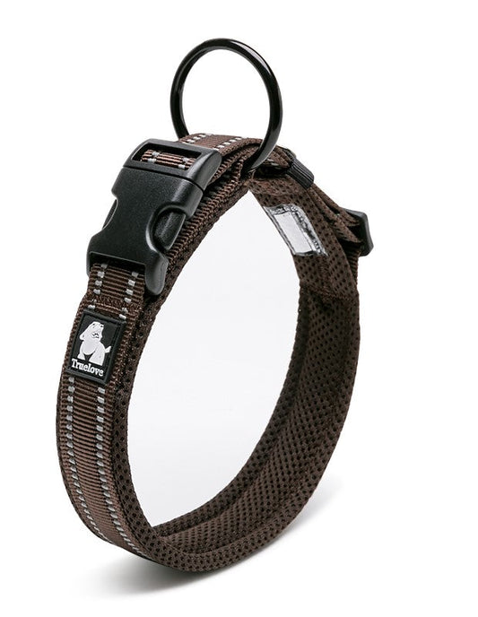 Truelove - Heavy Duty Reflective Collar Brown 3XL