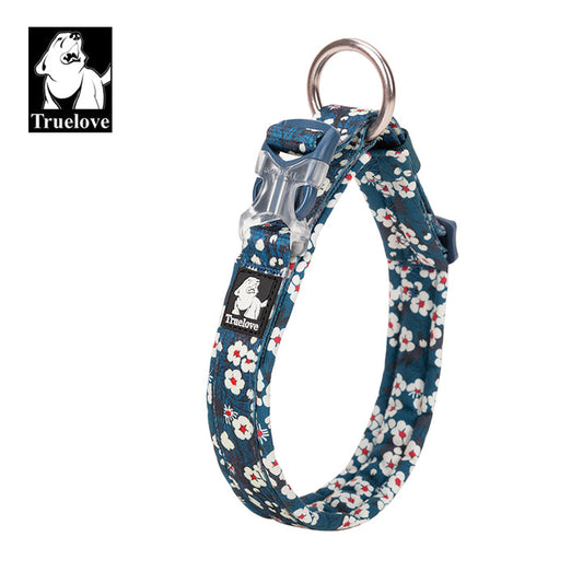Truelove - Floral Collar Saxony Blue XL