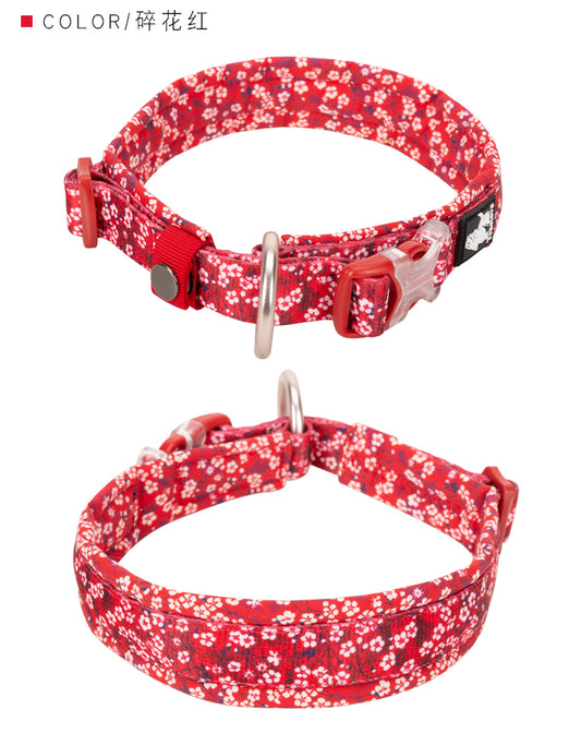 Truelove - Floral Collar Poppy Red 2XS