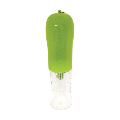 380ml Portable Pet Water Bottle with Filter - Travel Drinking Cup for Dogs and Cats