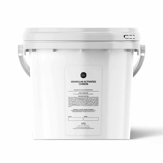 Orku™ 2.5Kg Granular Activated Carbon Tub GAC Coconut Shell Charcoal - Water Filtering