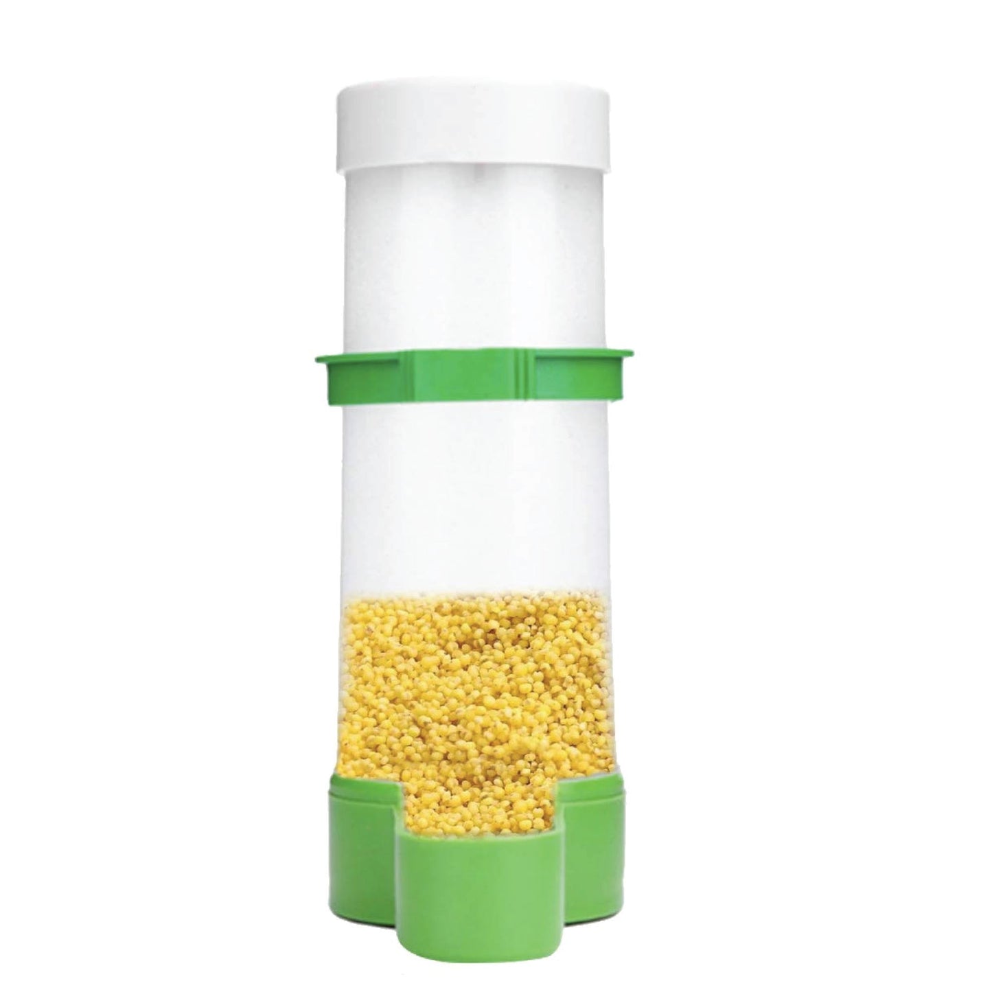 Bird Cage Food Dispenser for Pet Parrot Budgie Cockatiel Aviary