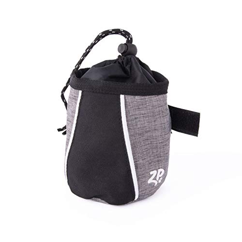 Zippy Paws Treat Bag - Black | Portable Belt Adventure Dog Training Treat Bag