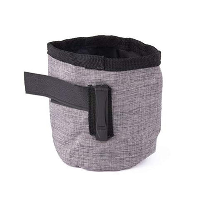 Zippy Paws Treat Bag - Black | Portable Belt Adventure Dog Training Treat Bag