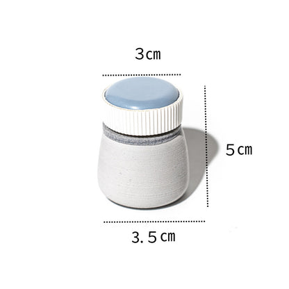 Minfactory - Fish Tank Corner Moss Magnet Scraper Glass - Grey
