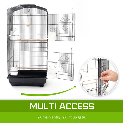 Paw Mate - Bird Cage Parrot Aviary Veer 92cm 2IN1 Design