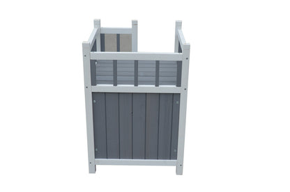 YES4PETS Cat Shelter Condo with Escape Door Rabbit Kitty House Cave