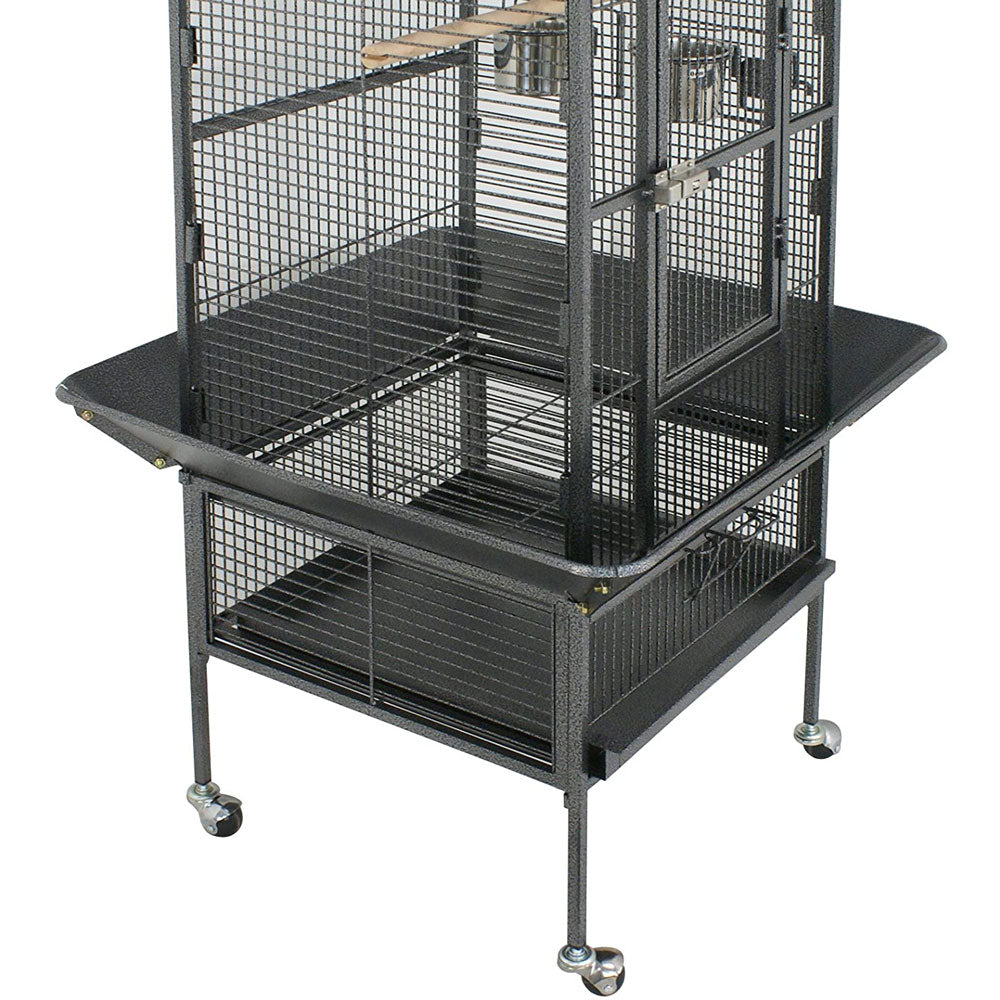 154cm Large Bird Cage with Play Top – Parrot, Cockatiel, Cockatoo, Parakeet, Finch Pet Cage