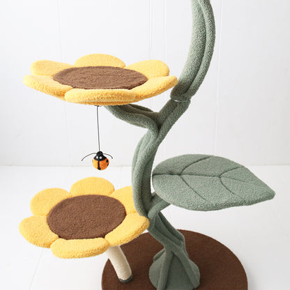 CMISSTREE - 5-Level Sunflower Cat Tree