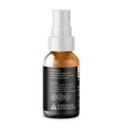 Essential Dog - Herbal Plus Dog Ear Cleaner (Witch Hazel, Aloe & Lemon Myrtle)
