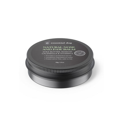 Essential Dog - 50g Organic Nose and Paw Balm (Shea Butter, Rosehip, Calendula & Vitamin E)