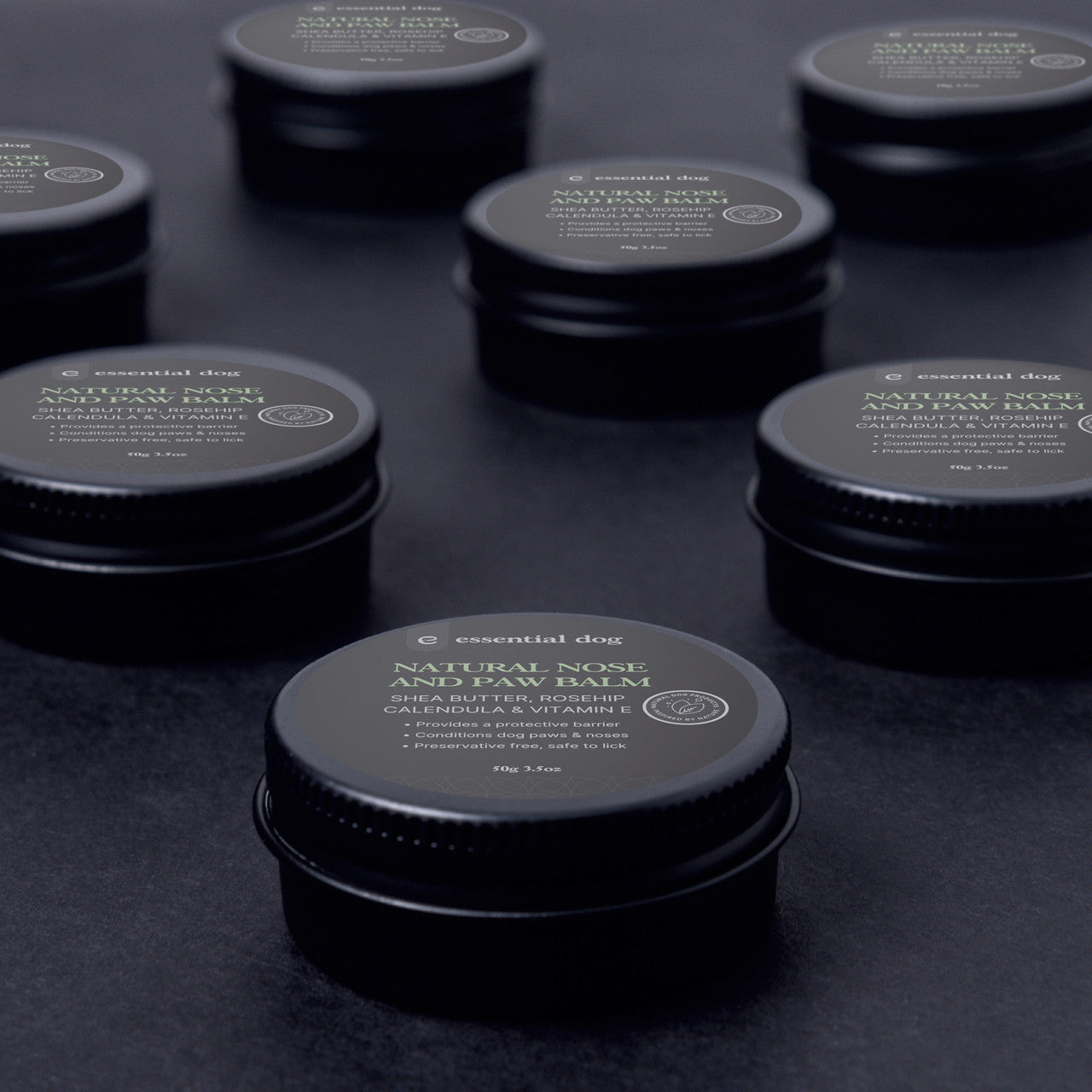 Essential Dog - 50g Organic Nose and Paw Balm (Shea Butter, Rosehip, Calendula & Vitamin E)