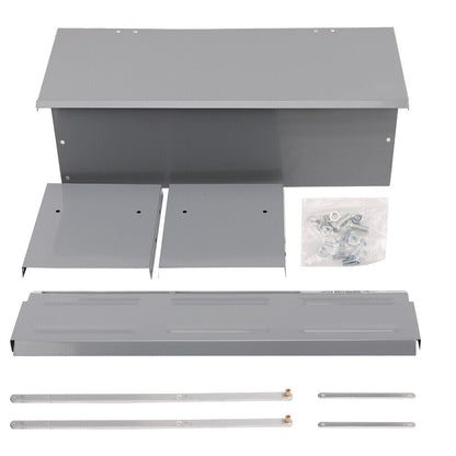 10KG Automatic Chicken Feeder – 12.5L Garden Farm Food Storage Box Stand for Poultry