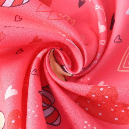 Cute Pet Triangle Towel Bib Cartoon Cats And Dogs Drool Towel Scarf - 01