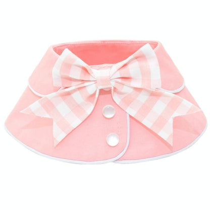 Pet Accessories Dog Small Shawl Bib Saliva Towel Triangle Scarf - Size M - Light Yellow