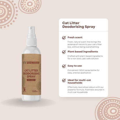 Goomaroo - Cat Litter Deodorising Spray 120ml